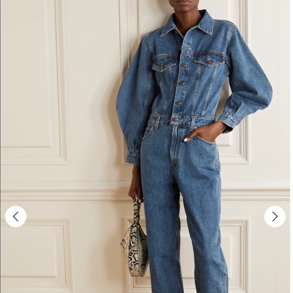 Agolde denim jumpsuit